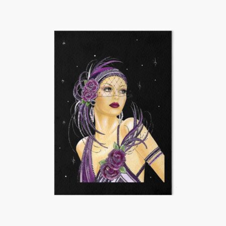 Item preview, FLAPPER : Vintage 1930 Art Deco Print designed and sold by posterbobs.
