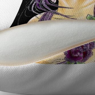 Alternate view of FLAPPER : Vintage 1930 Art Deco Print Throw Pillow