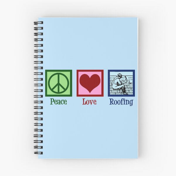 Item preview, Peace Love Roofing designed and sold by Epic Love Designs.
