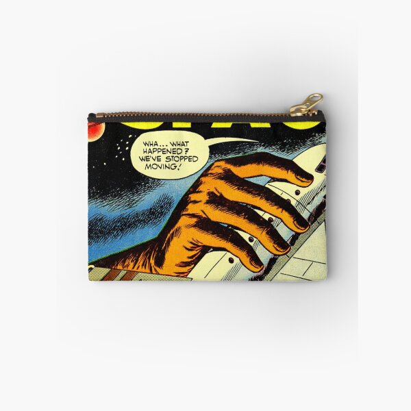 Item preview, VINTAGE SCIENCE FICTION Poster - Vintage Scifi Art Print. Giant alien hand in outer space takes down a rocket designed and sold by 12thStFactory.