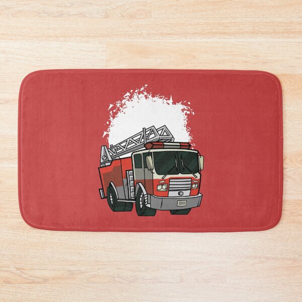 Item preview, Fire Truck Kids Illustration designed and sold by FFelder.