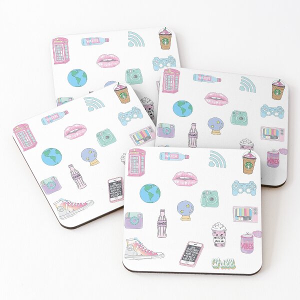 Aperçu de l'œuvre Trendy Tumblr Pastel Sticker Pack créée et vendue par shannondunnx.
