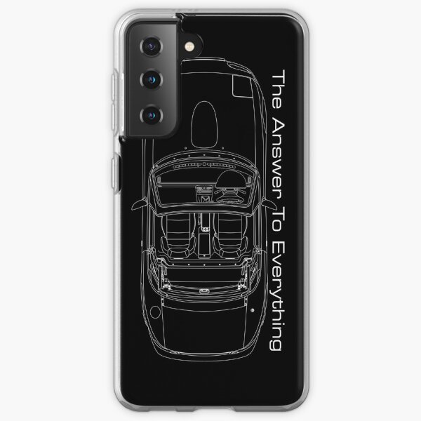 The Answer is Always MX5 (Dark) Samsung Galaxy Soft Case