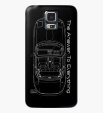 The Answer is Always MX5 (Dark) Case/Skin for Samsung Galaxy