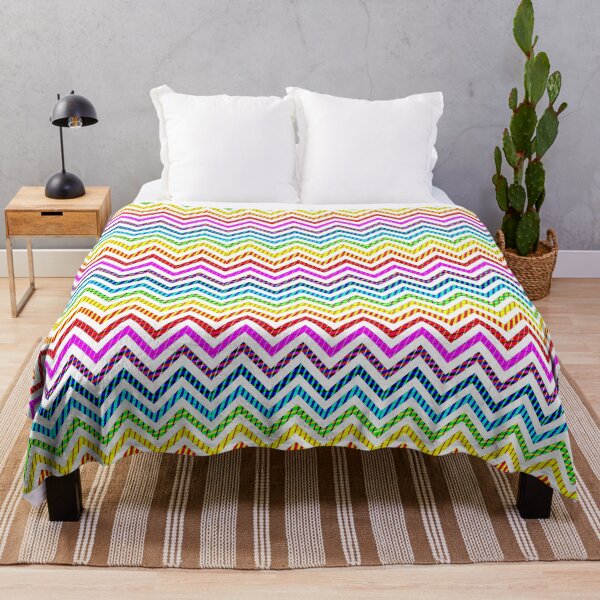 Item preview, Wild Rainbow Chevron Pattern designed and sold by ArtVixen.