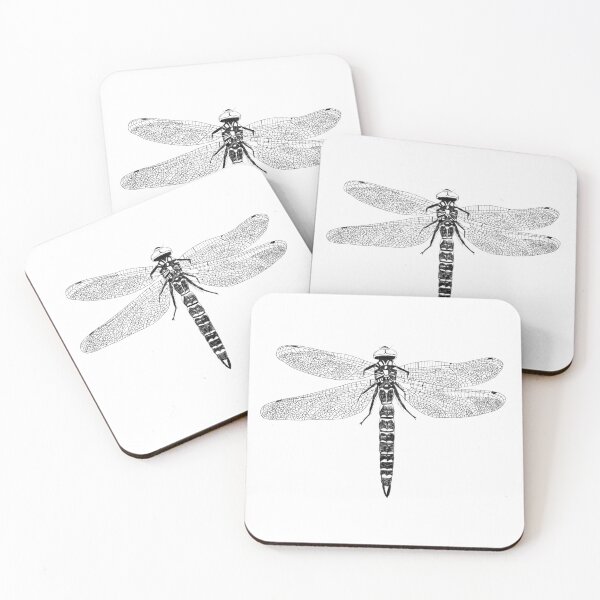Item preview, Hand Draw Ink Dragonfly designed and sold by jitkaegressy.