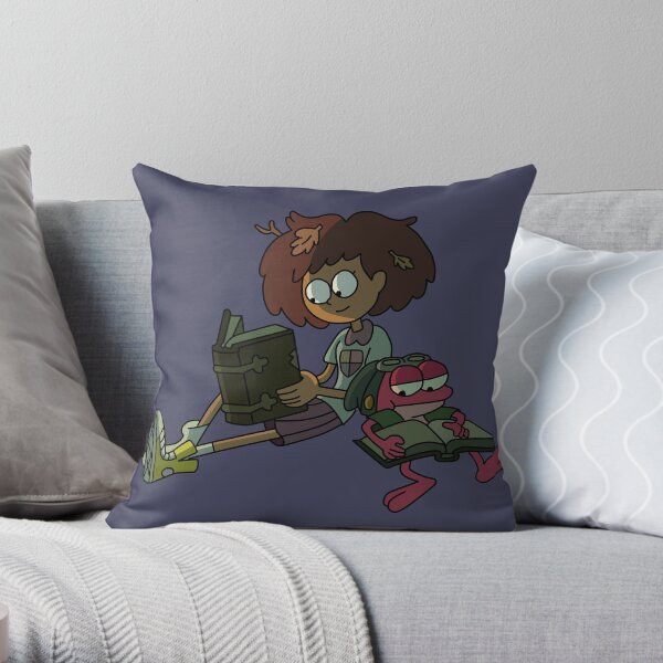 Anne and Sprig Throw Pillow