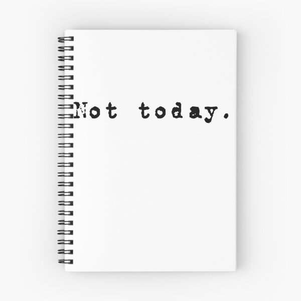 Item preview, Not today. designed and sold by HermesDesign.