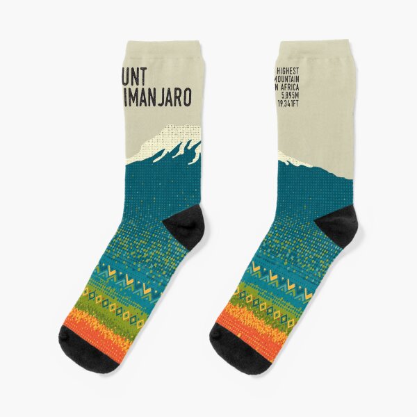 Mount Kilimanjaro Socks