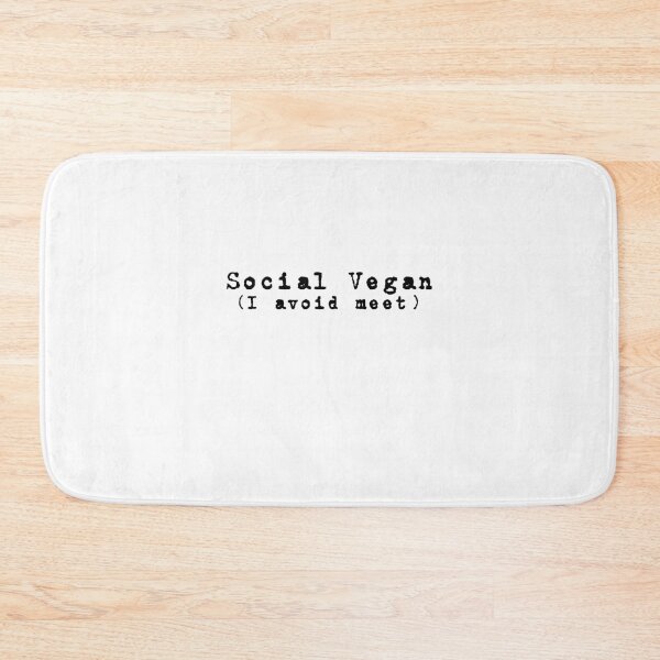 Item preview, Social Vegan (I avoid meet) designed and sold by HermesDesign.