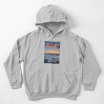 Lanzarote Marina Sunset Kids Pullover Hoodie