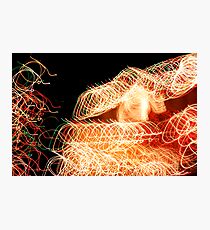 Suburb Christmas Light Series - Xmas Home Photographic Print