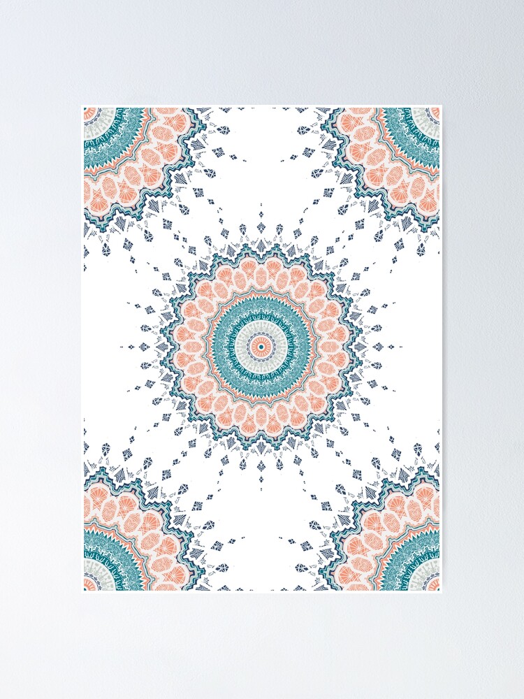 Mandala Indian Yoga Ethnic Boho Abstract Seamless Pattern Print