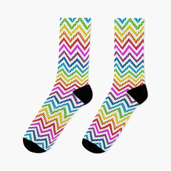 Item preview, Wild Rainbow Chevron Pattern designed and sold by ArtVixen.
