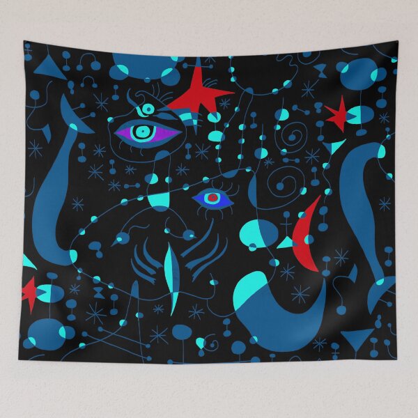 Item preview, Joan Mirò Pattern #3 designed and sold by ShaMiLaB.