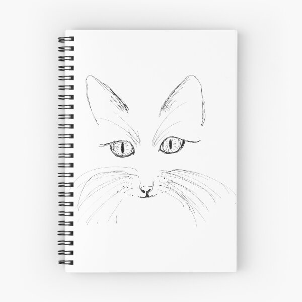 Item preview, Hand Draw Cat Face designed and sold by jitkaegressy.