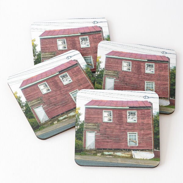 Item preview, A Red Building Under Renovation designed and sold by gibsonjason01.