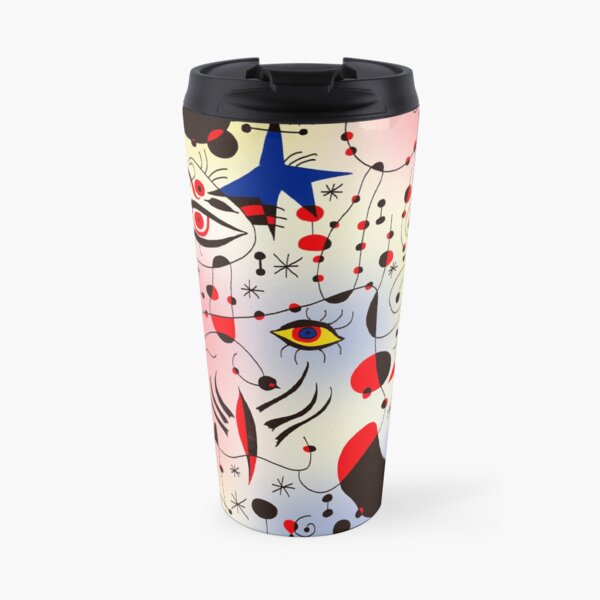 Joan Mirò Pattern #1 Travel Mug