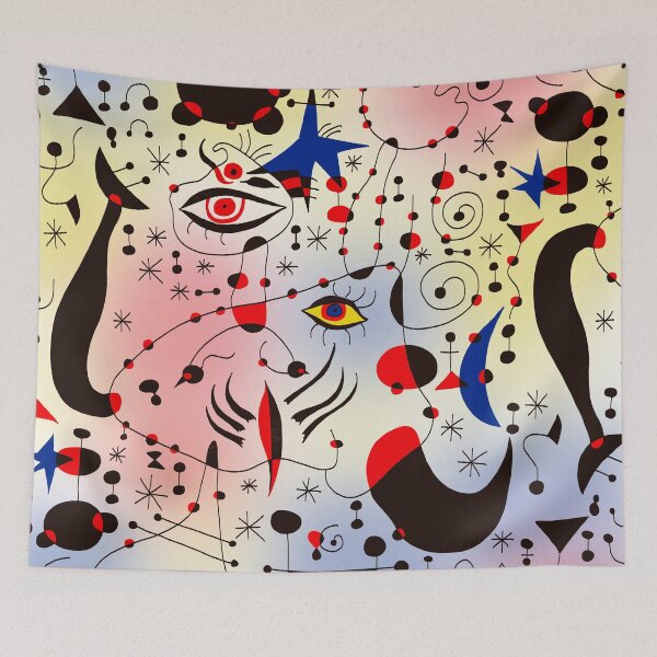 Item preview, Joan Mirò Pattern #1 designed and sold by ShaMiLaB.