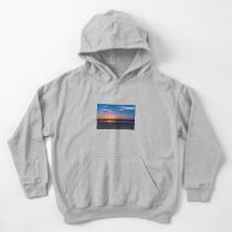 Sea Sunset Kids Pullover Hoodie