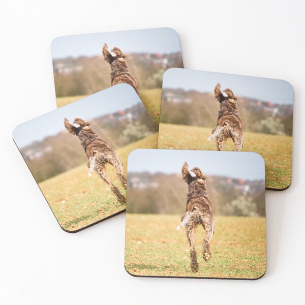 Item preview, Free flying ears Spinone by heidiannemorris © designed and sold by FOLK ART FUSION by heidiannemorris.