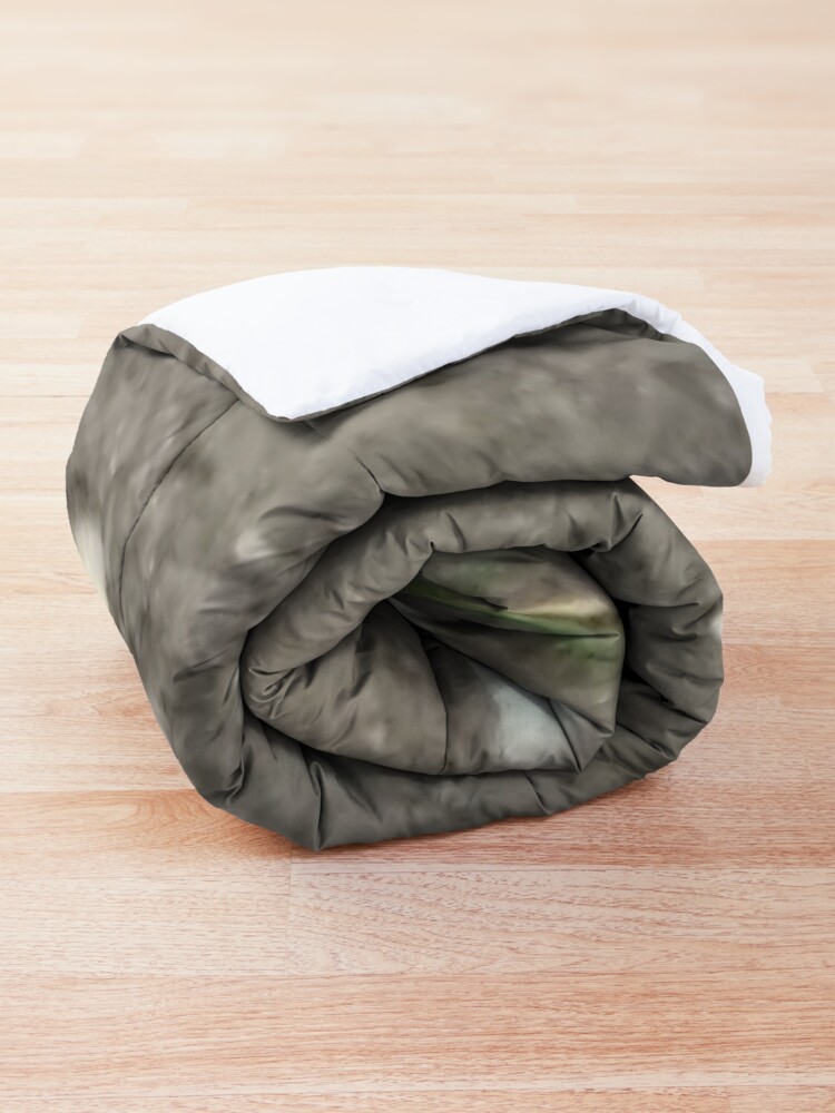 Alternate view of M.I. #42 |☼| Red Admiral Butterfly (Pearson Park) Comforter