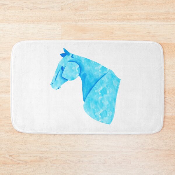 Item preview, Blue Horse Bust designed and sold by HorseBits.