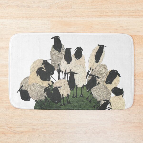 Item preview, Sheep on the Hill designed and sold by krisevansart.