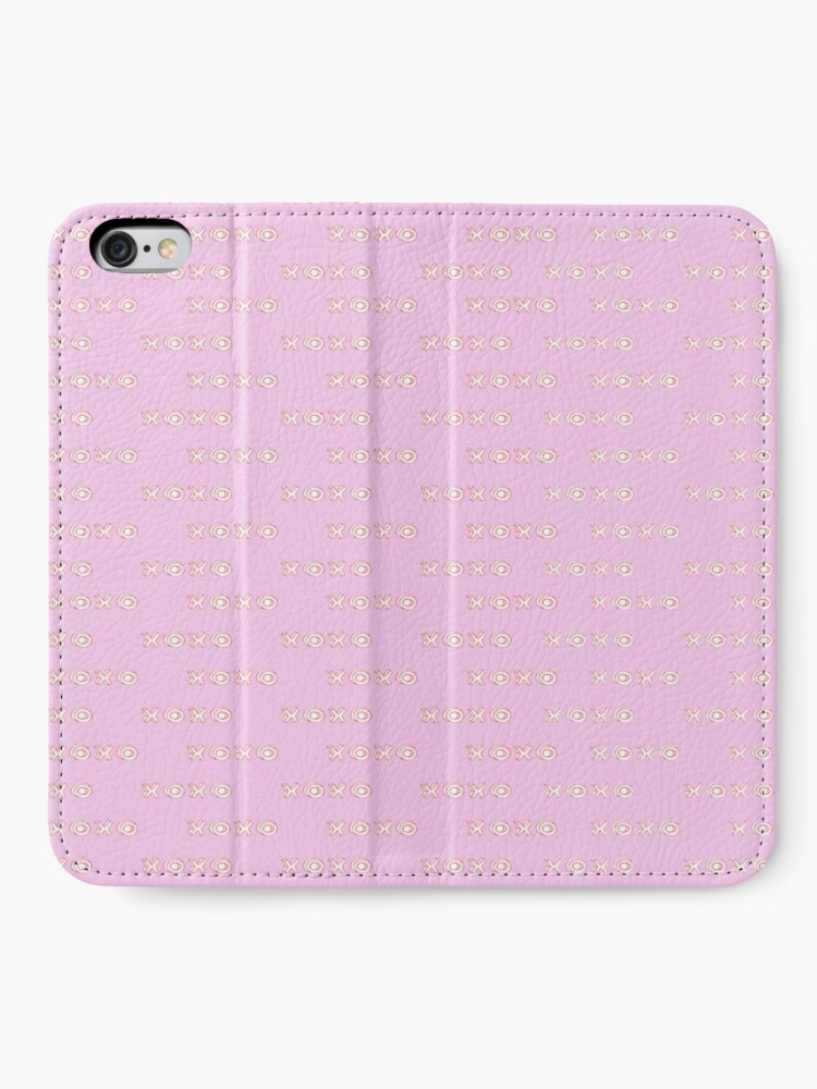 Alternate view of pink xoxo iPhone Wallet