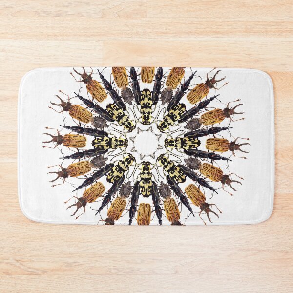 Item preview, Brown bugs mandala designed and sold by burenkaUA.