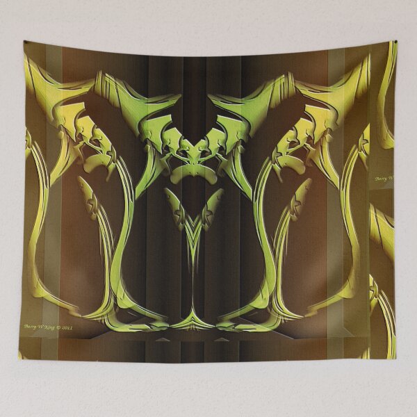 Item preview, Curvilinear Project No. 146 ( Demon With Friends  ) designed and sold by CurvilinearArt.