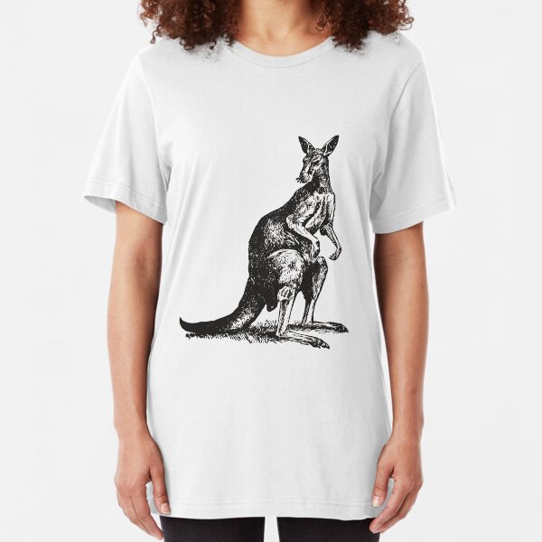 Känguruh Slim Fit T-Shirt