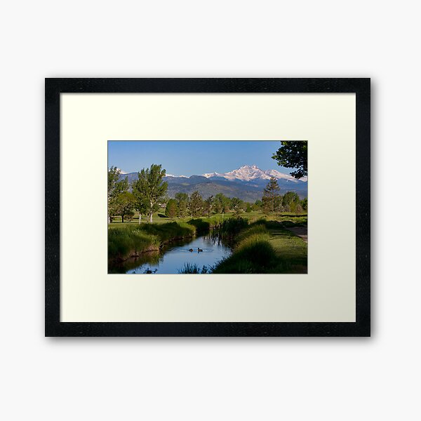 Twin Peaks Views Framed Art Print