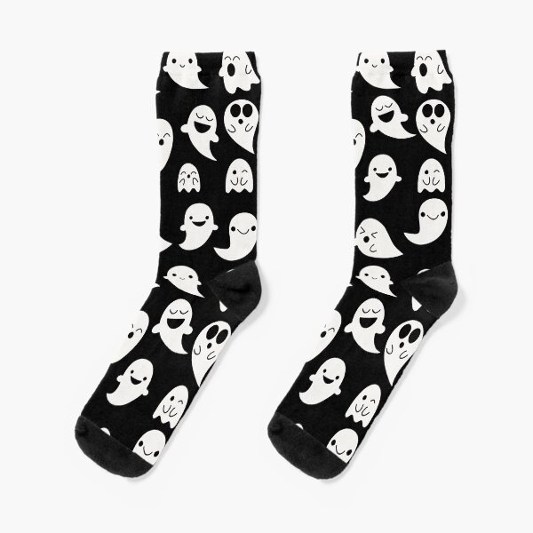 Cute Kawaii Ghost pattern Socks