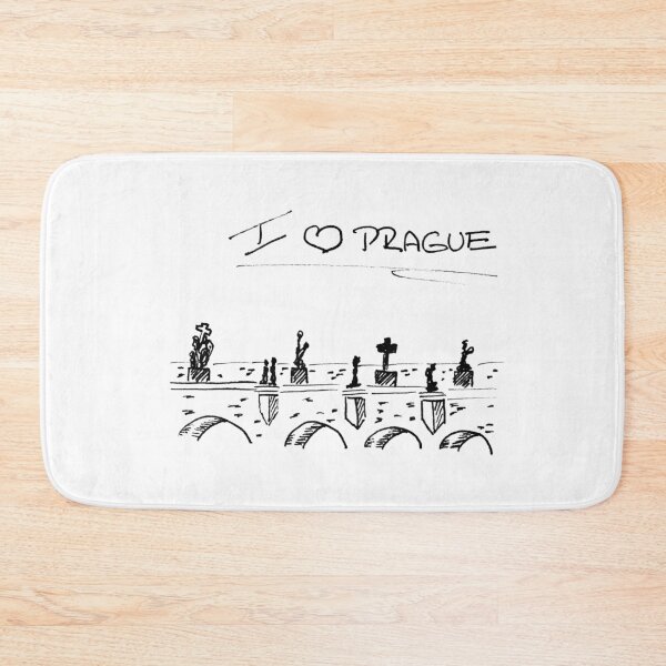 Item preview, I Love Prague with Charles Bridge designed and sold by jitkaegressy.