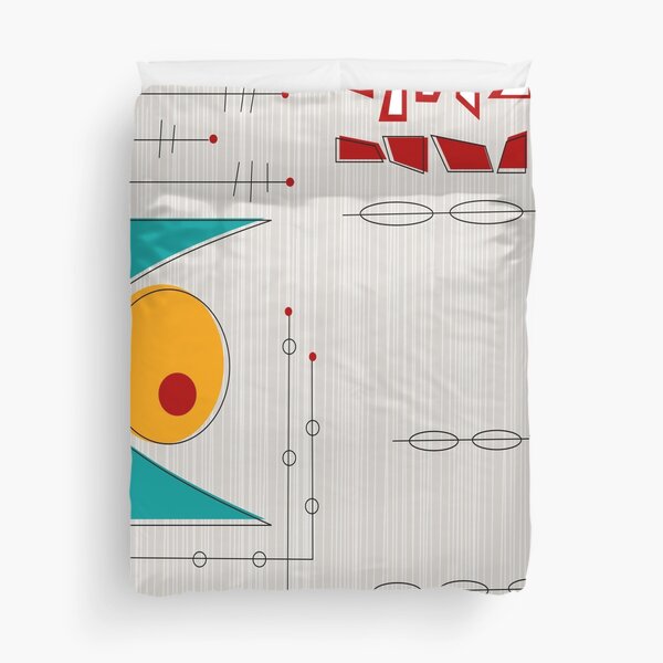 Aligning of the Planet Duvet Cover