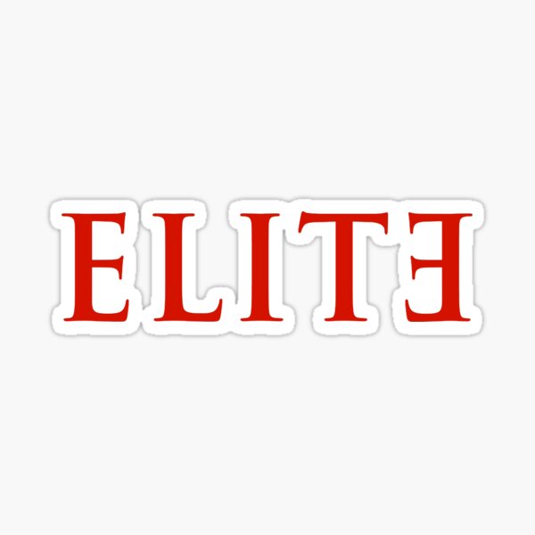 Elite (Netflix, Red) Sticker