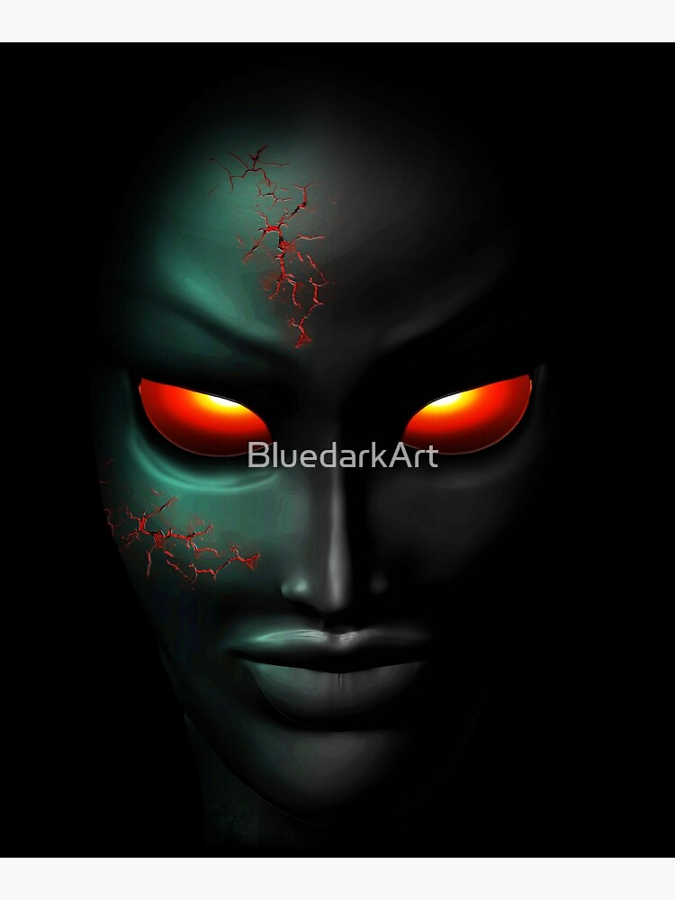 Zombie Ghost Halloween Face by BluedarkArt