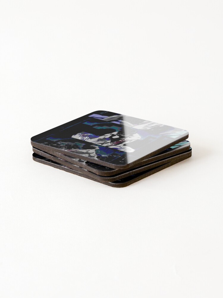 Thumbnail 4 of 5, Coasters (Set of 4), Ghost In The Shell designed and sold by DataDumb.