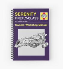 Serenity - Owners' Manual Spiral Notebook