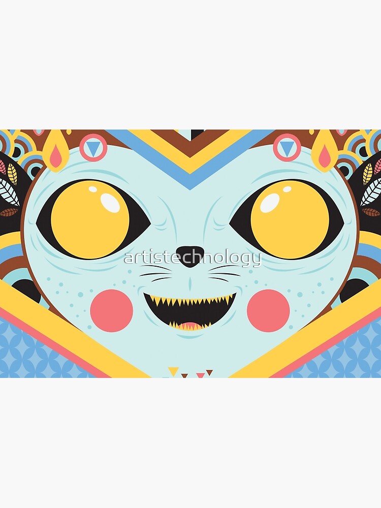 Thumbnail 4 of 4, Zipper Pouch, KUCING designed and sold by artistechnology.
