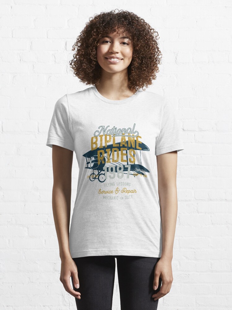Alternative Ansicht von Biplane Rides Essential T-Shirt