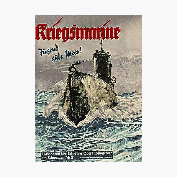 U Boat ...German Kriegsmarine WWII Photographic Print