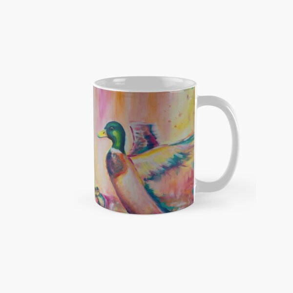 Cute Ducks Pink Classic Mug