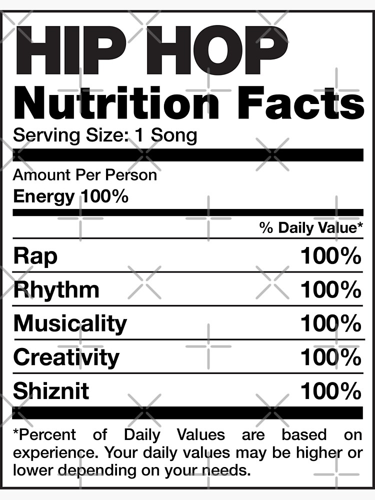 hip-hop-nutrition-facts-sticker-by-koleidescope-redbubble