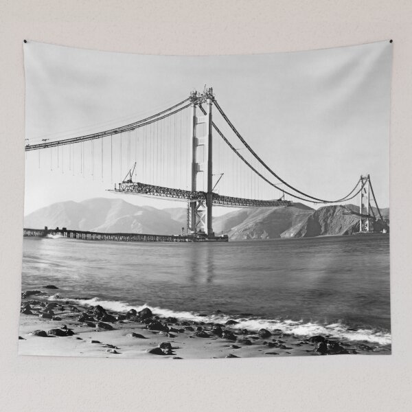 Item preview, Golden Gate Bridge Construction, circa January 5, 1933. designed and sold by BritishYank.