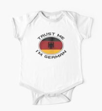 Trust Me I'm German One Piece - Short Sleeve