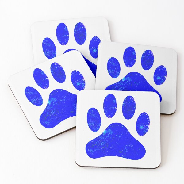 Item preview, Blue Paw Print designed and sold by PaintedbyCarol.