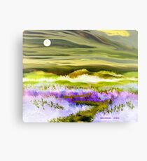 THE CREEK AT NIGHT .... Canvas Print