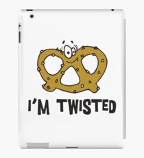 Funny Pretzel "I'm Twisted" iPad Case/Skin